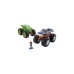 Hot Wheels Monster Trucks Wettkampf Rennstrecke, Rennbahn(Inkl. 2 Spielzeugautos)