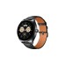 Huawei Watch Buds (Saga-B19T), Smartwatch(schwarz, schwarzes Lederamband, inkl. Kopfhörer, Outlet)