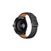 Huawei Watch Buds (Saga-B19T), Smartwatch(schwarz, schwarzes Lederamband, inkl. Kopfhörer)