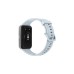 Huawei Watch FIT 2 Active, Smartwatch(silber, Silikonarmband in Isle Blue)