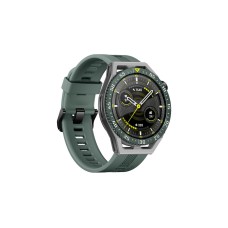 Huawei Watch GT3 SE, Smartwatch(grau, Armband: Wilderness Green, TPU-Faser)