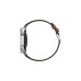 Huawei Watch GT4 46mm (Phoinix-B19L), Smartwatch(silber, braunes Lederarmband)