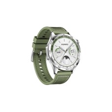 Huawei Watch GT4 46mm (Phoinix-B19W), Smartwatch(grün, gewebtes Armband)