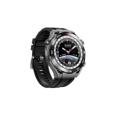 Huawei Watch Ultimate Entdeckerschwarz, Smartwatch(schwarz, Armband: Schwarz, HNBR-Kautschuk)