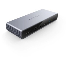 Hyper Thunderbolt 4 Dock, Dockingstation(aluminium/schwarz)