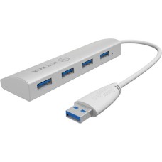 ICY BOX IB-AC6401 4Port USB3.0 HUB, USB-Hub(silber)