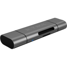 ICY BOX IB-CR200-C USB Type-C, Kartenleser(anthrazit)
