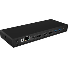 ICY BOX IB-DK2245AC, Dockingstation(grau, USB-C, HDMI, DisplayPort)