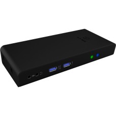 ICY BOX IB-DK2251AC, Dockingstation(schwarz, USB, HDMI, USB-C)