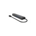 ICY BOX IB-HUB1406-C, Dockingstation(anthrazit, USB-A, LAN)