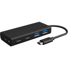 ICY BOX IB-HUB1426-CPD, USB-Hub(schwarz)