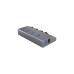 ICY BOX IB-HUB 1405, USB-Hub(silber)