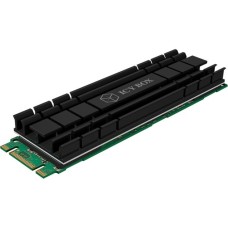ICY BOX IB-M2HS-701, Kühlkörper(schwarz, unterstützt M.2 2280 SSD)
