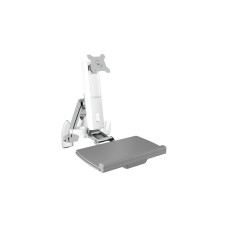 ICY BOX IB-MS600-W, Monitorhalterung(weiß)