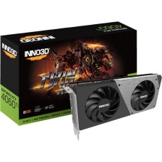 INNO3D GeForce RTX 4060 Ti TWIN X2, Grafikkarte(DLSS 3, 3x DisplayPort, 1x HDMI 2.1)