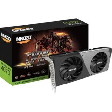 INNO3D GeForce RTX 4070 TWIN X2 OC, Grafikkarte(DLSS 3, 3x DisplayPort, 1x HDMI 2.1)