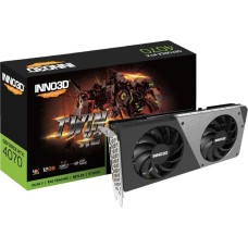 INNO3D GeForce RTX 4070 TWIN X2, Grafikkarte(DLSS 3, 3x DisplayPort, 1x HDMI 2.1)