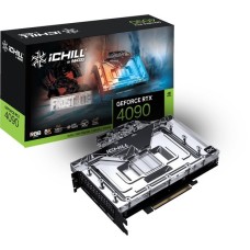 INNO3D GeForce RTX 4090 ICHILL FROSTBITE, Grafikkarte(DLSS 3, 3x DisplayPort, 1x HDMI 2.1)