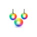 INNR Outdoor Smart Globe Light Colour 3er-Pack, LED-Leuchte(ersetzt 33 Watt)