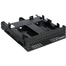 Icy Dock FLEX-FIT Quinto MB344SPO, Einbaurahmen(schwarz)