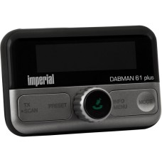 Imperial DABMAN 61 plus, Transmitter(schwarz, DAB+)