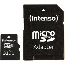 Intenso Premium 32 GB microSDHC, Speicherkarte(UHS-I U1, Class 10)