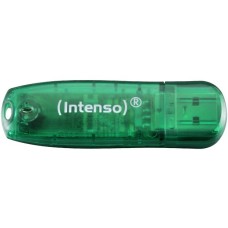 Intenso Rainbow Line 8 GB, USB-Stick(grün)
