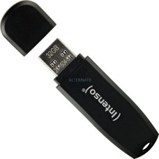 Intenso Speed Line 32 GB, USB-Stick(schwarz, USB-A 3.2 Gen 1)