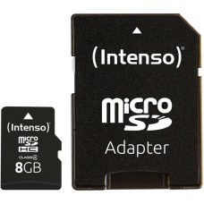 Intenso microSDHC 8 GB, Speicherkarte(Class 4)