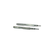 Inter-Tech 18" Teleskopschienensatz für IPC-Gehäuse, Einbauschienen(silber)