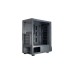 Inter-Tech A-3411 Creek, Tower-Gehäuse(schwarz, Tempered Glass)