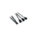 Inter-Tech Argus RGB-Fan Set RS-04 120x120x25, Gehäuselüfter(schwarz, 3er Pack, Fernbedienung, 1x RGB LED-Streifen, Steuerungseinheit)