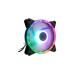 Inter-Tech Argus RS-07 RGB Set120x120x25, Gehäuselüfter(schwarz, 3er Set inkl. Fernbedienung)