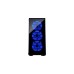 Inter-Tech CXC2, Tower-Gehäuse(schwarz, Front aus Tempered Glass, Seitenteil aus Acryl)