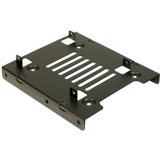 Inter-Tech Einbaurahmen 3,5" auf 2x 2,5"(schwarz)