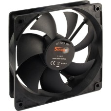 Inter-Tech F-120-S 120x120x25mm, Gehäuselüfter(schwarz)