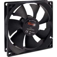 Inter-Tech F-92-S 92x92x25mm, Gehäuselüfter(schwarz)