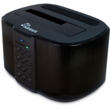 Inter-Tech GD-PDLK02, Dockingstation(schwarz, AES-Verschlüsselung, USB)