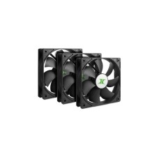Inter-Tech IPC Fan Set 120mm, Gehäuselüfter(schwarz)