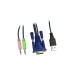 Inter-Tech IPC KVM Switch CS-41UA VGA, KVM-Switch