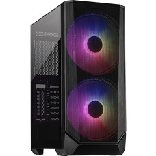 Inter-Tech IT-3503 Airstream, Tower-Gehäuse(schwarz, Tempered Glass)