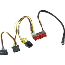 Inter-Tech MINI-ITX PSU 120W REV. 2, Adapter(ohne Netzteil, unterstützt Netzteile bis 120W, null Watt)