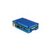 Inter-Tech ODS-721 für Raspberry Pi 4B, Gehäuse(blau, für Raspberry Pi 4 Modell B)