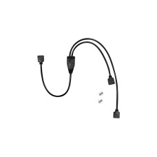Inter-Tech RGB-Verteiler 2-fach, Y-Kabel(schwarz, 480cm)