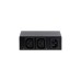 Inter-Tech Steckdosenleiste PDU ST-1021, 2-fach(schwarz, per Fernzugang via Webinterface schaltbar)
