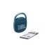 JBL Clip 4, Lautsprecher(blau, Bluetooth 5.1, IP67)