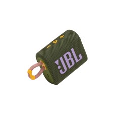 JBL GO 3, Lautsprecher(grün, Bluetooth, USB-C)