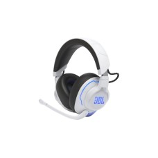 JBL Quantum 910P, Gaming-Headset(weiß/blau, Bluetooth, USB-C)