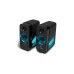 JBL Quantum DUO, Lautsprecher(schwarz, Paar, Bluetooth, Klinke)