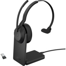 Jabra Evolve2 55, mit Ladestation, Headset(schwarz, Mono, UC, USB-A, Link380a)